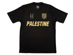 Maillot FC Palestina Noir et Or - Vue 2