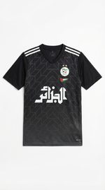 Maillot Algerie Palestine Noir et Blanc - Vue 2