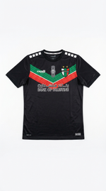 Maillot FC Palestino Noir - Bandes Rouge Vert - Vue 2