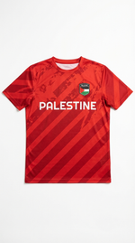 Maillot Football Palestine Rouge - Vue 2