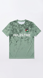 Maillot Football Palestine Vert Clair - Vue 2