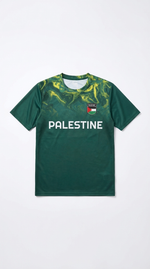 Maillot Football Palestine Vert Foncé - Vue 2