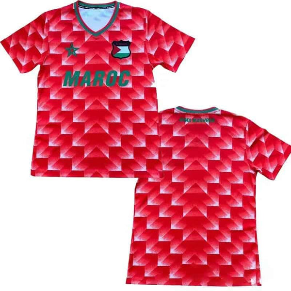 Maillot Maroc Palestine Rouge