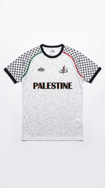 Maillot Palestine Blanc - Edition Keffieh - Vue 2
