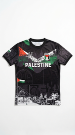 Maillot Palestine Noir – Édition Jérusalem - Vue 2