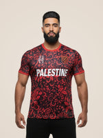 Maillot FC Palestina Rouge - Vue 1