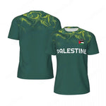 Maillot Football Palestine Vert Foncé - Vue 4