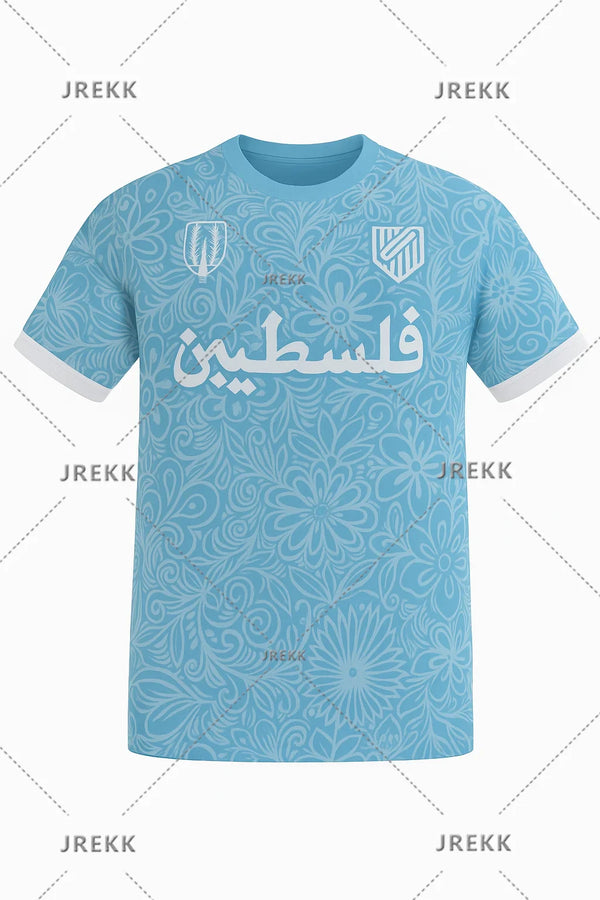 Maillot Palestine Bleu Clair