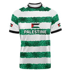 Maillot Football Palestine Vert et Blanc - Vue 4