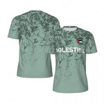Maillot Football Palestine Vert Clair - Vue 4