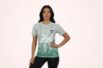 Maillot Algérie Palestine Vert Femme - Vue 5