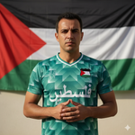 Maillot Palestine Vert - Vue 3