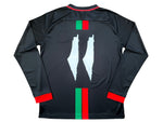 Maillot Palestine Manche Longue Noir - Vue 2