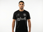 Maillot FC Palestina Noir - mannequin_face - Vue 6