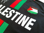 Maillot FC Palestina Noir Manche Longue - materiau_zoom - Vue 2