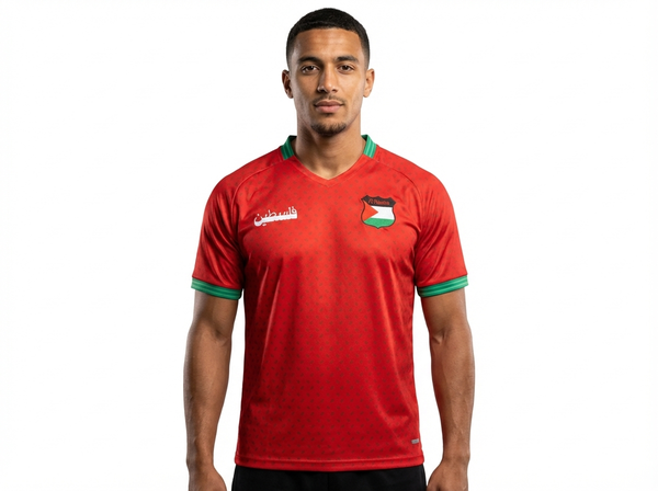 Maillot FC Palestina Rouge et Vert