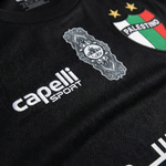 Maillot FC Palestino Noir - materiau_zoom - Vue 3