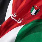Maillot Football Couleur Palestine - materiau_zoom - Vue 3