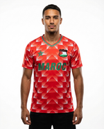 Maillot Maroc Palestine Rouge - mannequin_face - Vue 1
