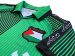 Maillot Style Polo FC Palestina Noir et Vert - Vue 3