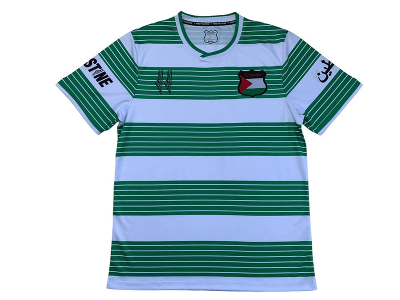 Maillot FC Palestina Vert et Blanc - Maillot Palestine Officiel